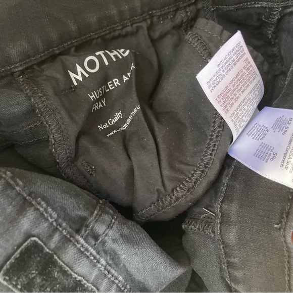 Mother Denim The Hustler Ankle Fray Not Guilty $228 Womens 27 - Picture 9 of 16